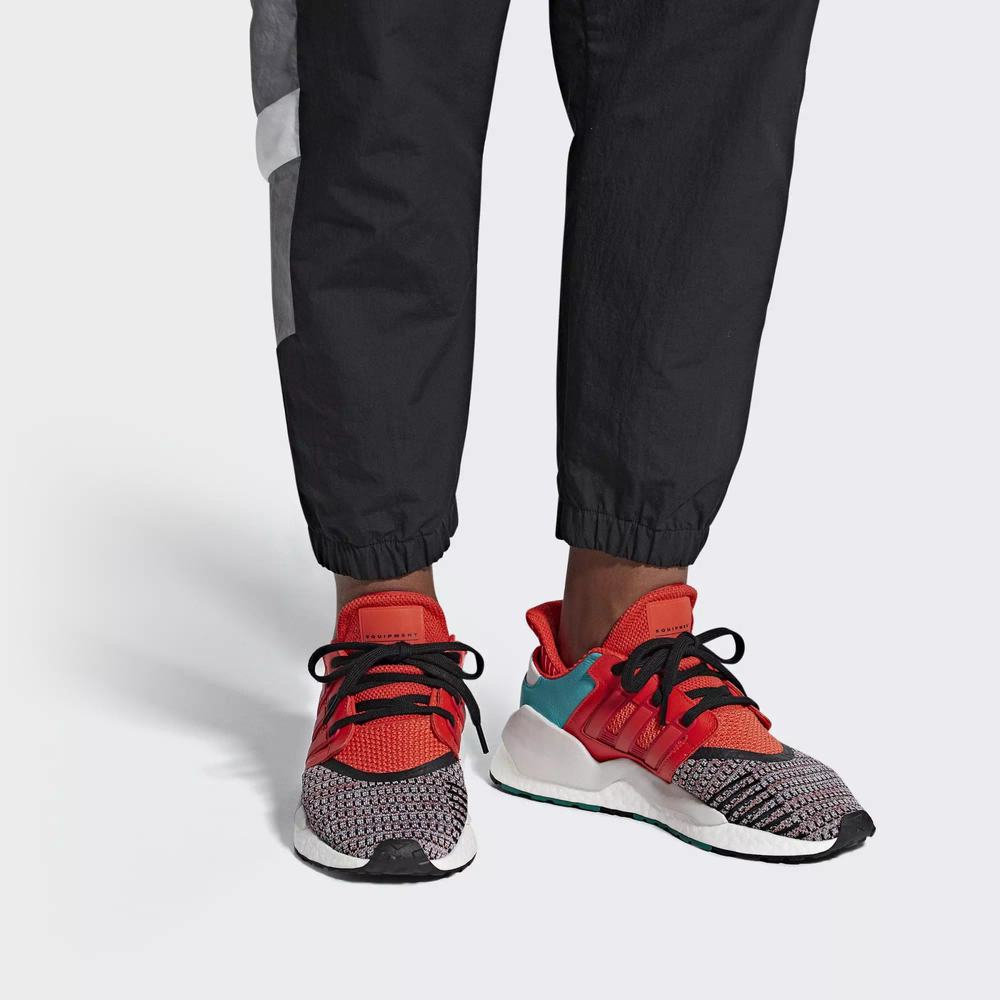 Adidas EQT Support 91/18 Tenis Naranjas Para Hombre (MX-12863)